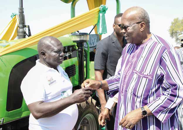 Illustration : Appuyer les producteurs pour la transformation de l’agriculture nationale